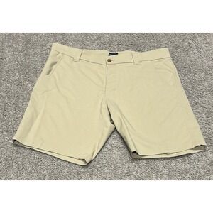 Texas Standard Mens Shorts Size L Beige Khaki Casual Outdoor Walking Performance